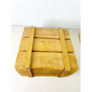 Mark Klaus 2003 Blown Glass Ornaments (Lot of 21/24) Box Set with Wood Crate EUC